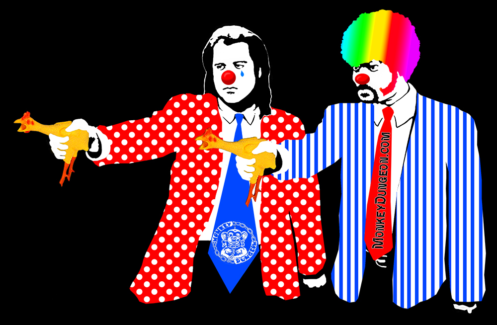 clown pulp fiction